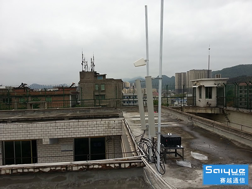  洞口某看守所大功率手机信号屏蔽器（白噪声）案例